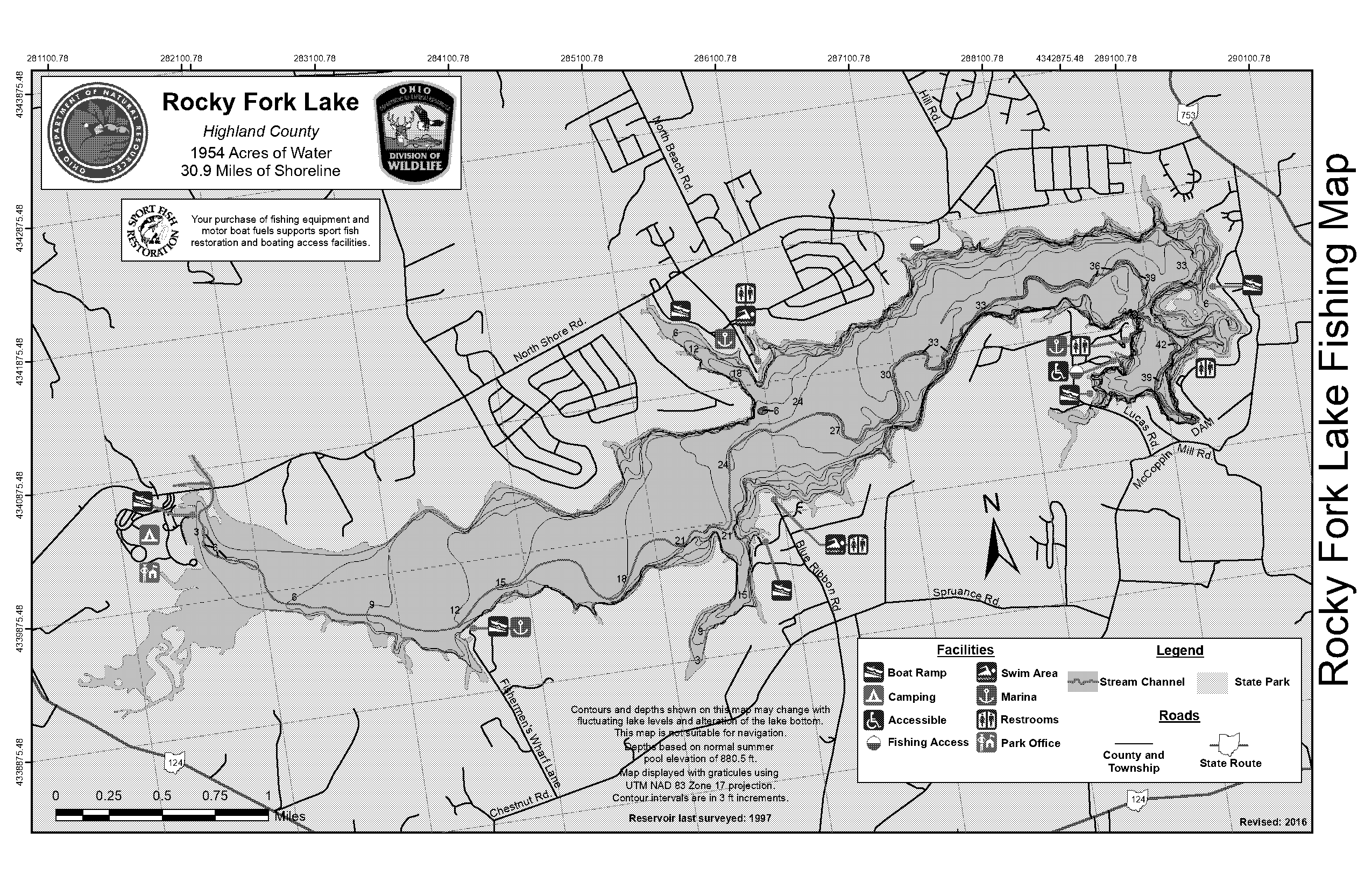 directions to coot lake